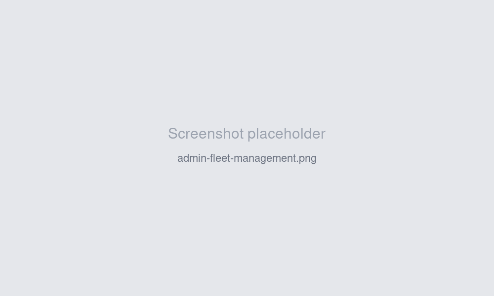 Admin Device Management — device table with checkboxes and the batch action toolbar